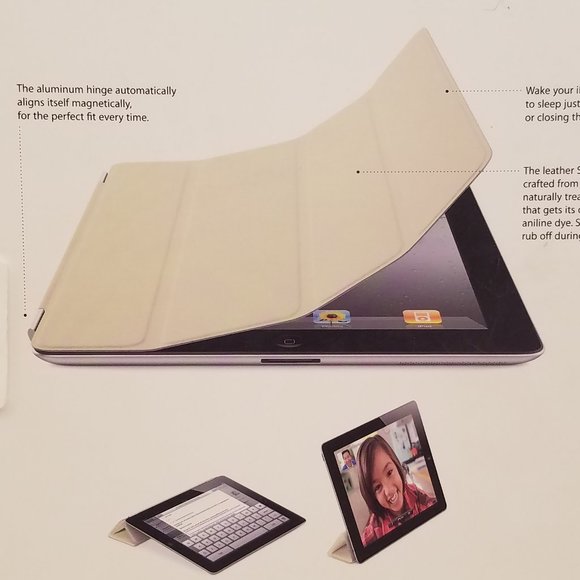 Apple iPad Smart Cover for iPad 2 TAN MC948LL/A | 5T1103042 | ZM826-977-A - Picture 4 of 5